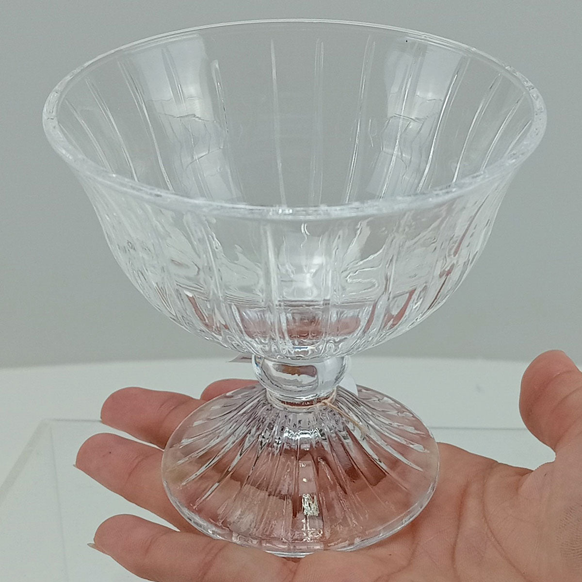 Conjunto 6 Taças Sobremesa Home&Co Vidro Transparente 180ml 9x10cm