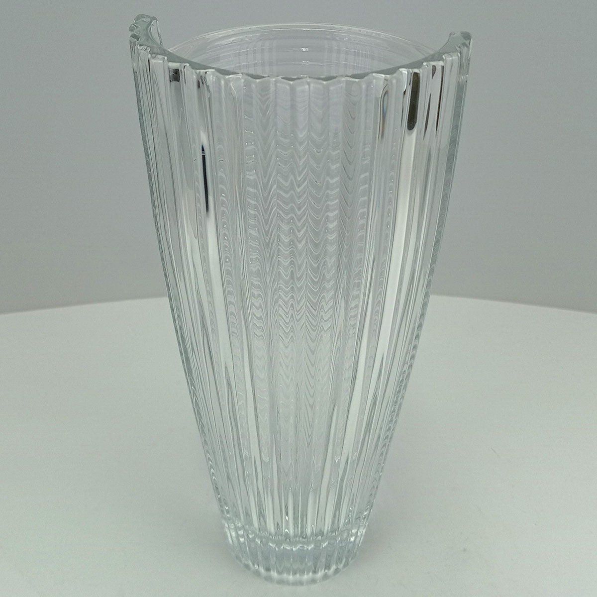 Vaso Redondo Home&co Eco Crystal 35x15x15cm Transparente