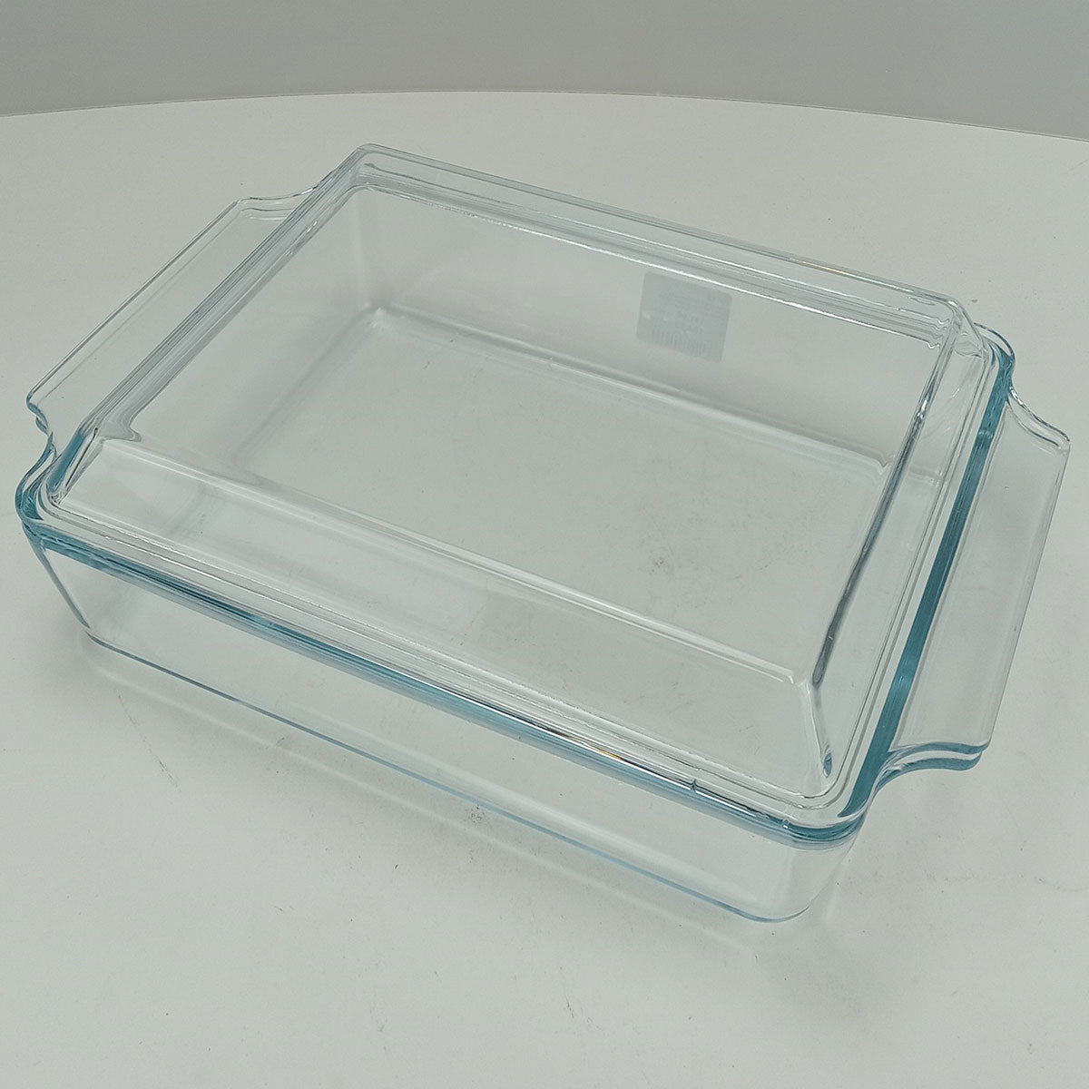 Assadeira Retangular Home&Co 2L com Tampa de Vidro Temperado 30x21cm