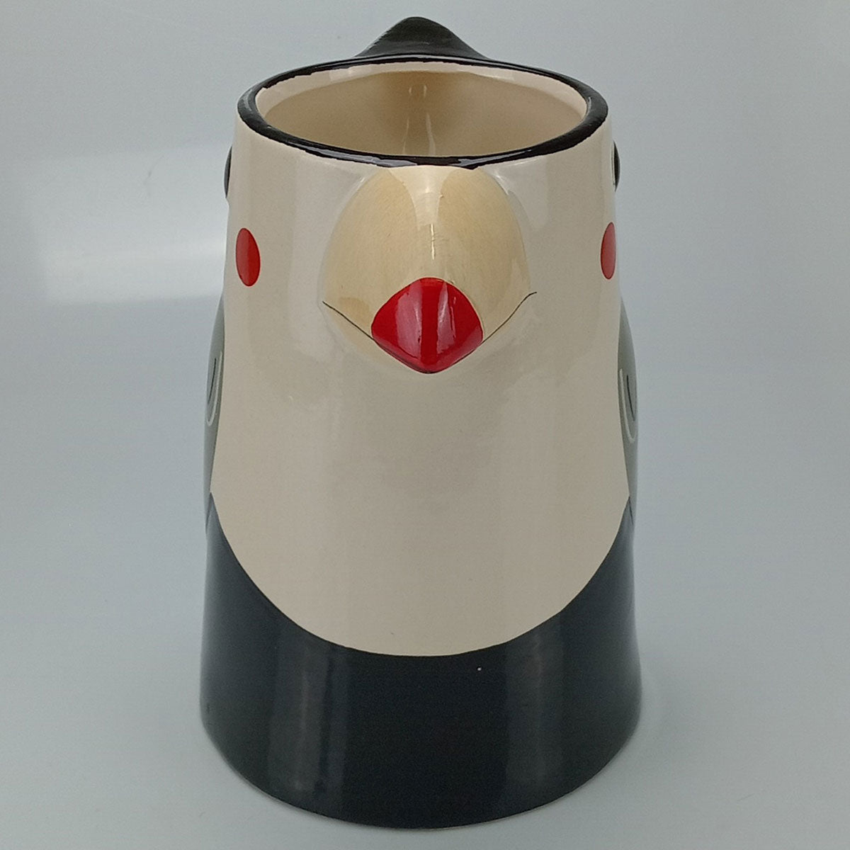 Cachepô Cerâmico Cinza Home&Co 23x16x19cm para Plantas