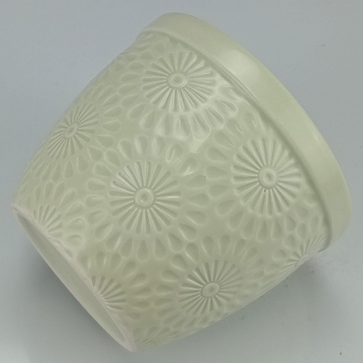 Cachepô Cerâmica Verde Home&Co 9x10cm para Decoração de Plantas