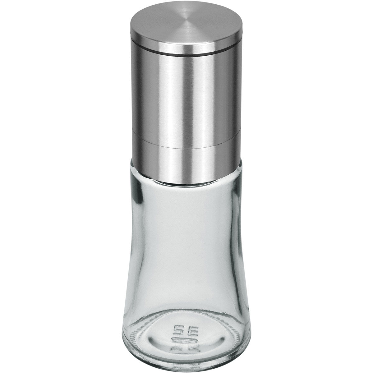 Moedor de Sal e Pimenta Home&Co Vidro Transparente com Tampa Inox 14cm