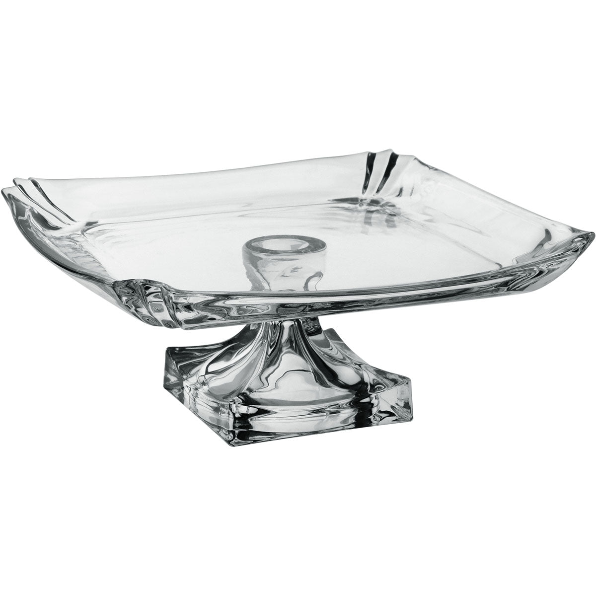 Centro de Mesa Decorativo Home&Co Vidro Transparente 12x31cm