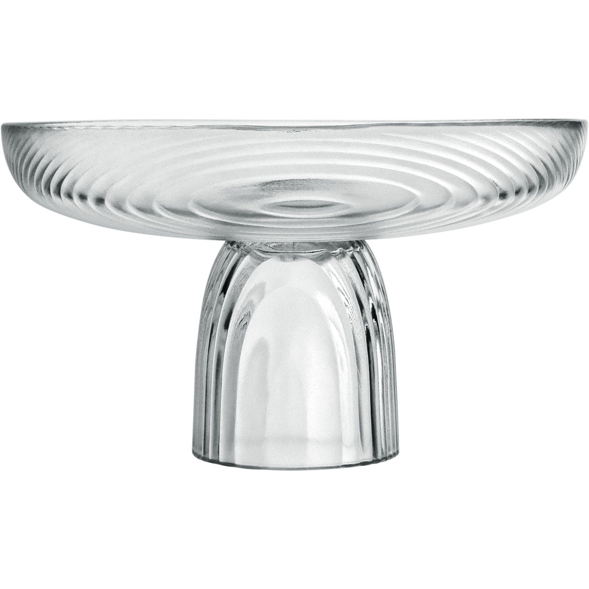 Centro de Mesa em Vidro Transparente Home&Co 17x25cm Decorativo