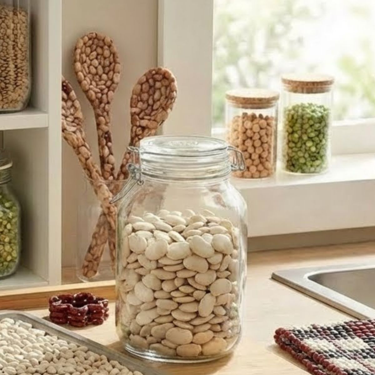 Pote Hermético de Vidro 3L Bormioli Rocco Fido Transparente 24x14cm