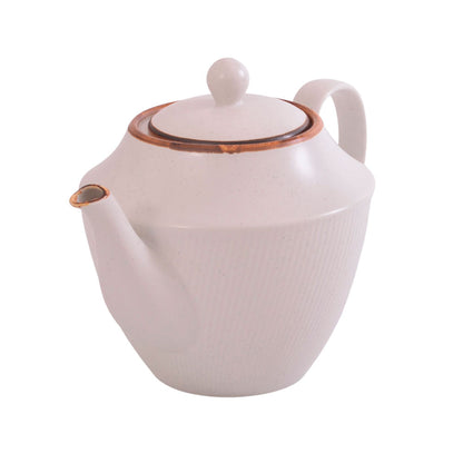 Bule de Porcelana 950ml Mai Home para Café e Chá - Design Clássico