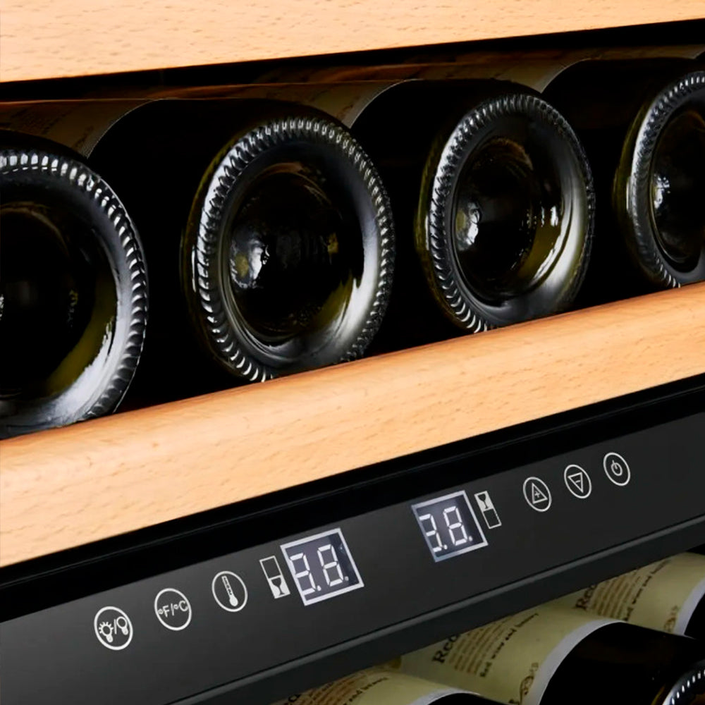 Adega de Vinhos Krauer 145 Garrafas Tripla Zona 127V