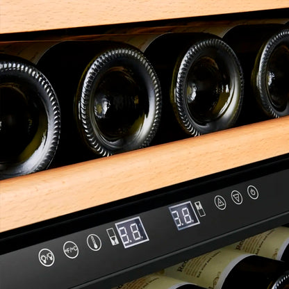 Adega de Vinhos Krauer 145 Garrafas Tripla Zona 127V