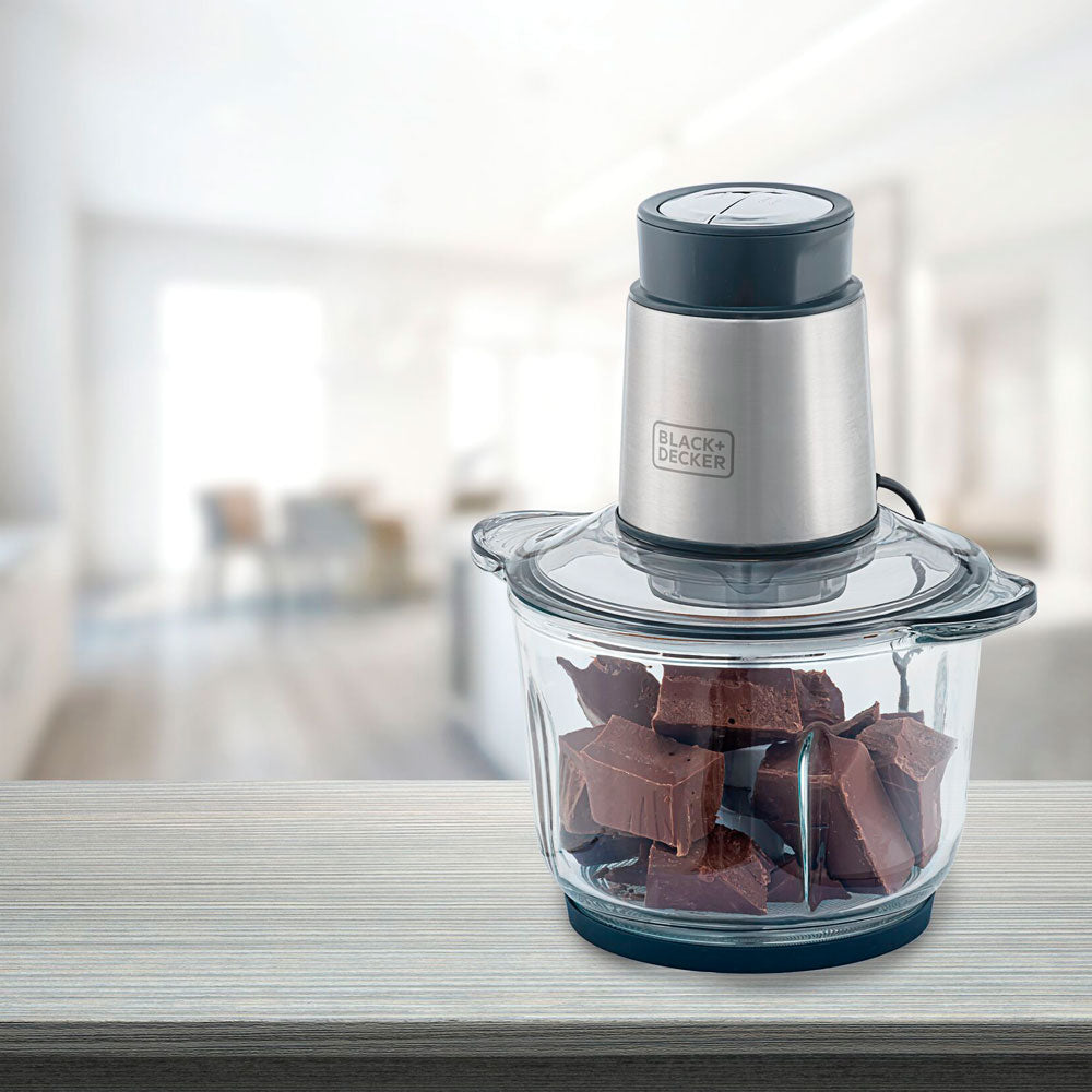 Processador de Alimentos Black+Decker Gourmand 800W 127V Cinza