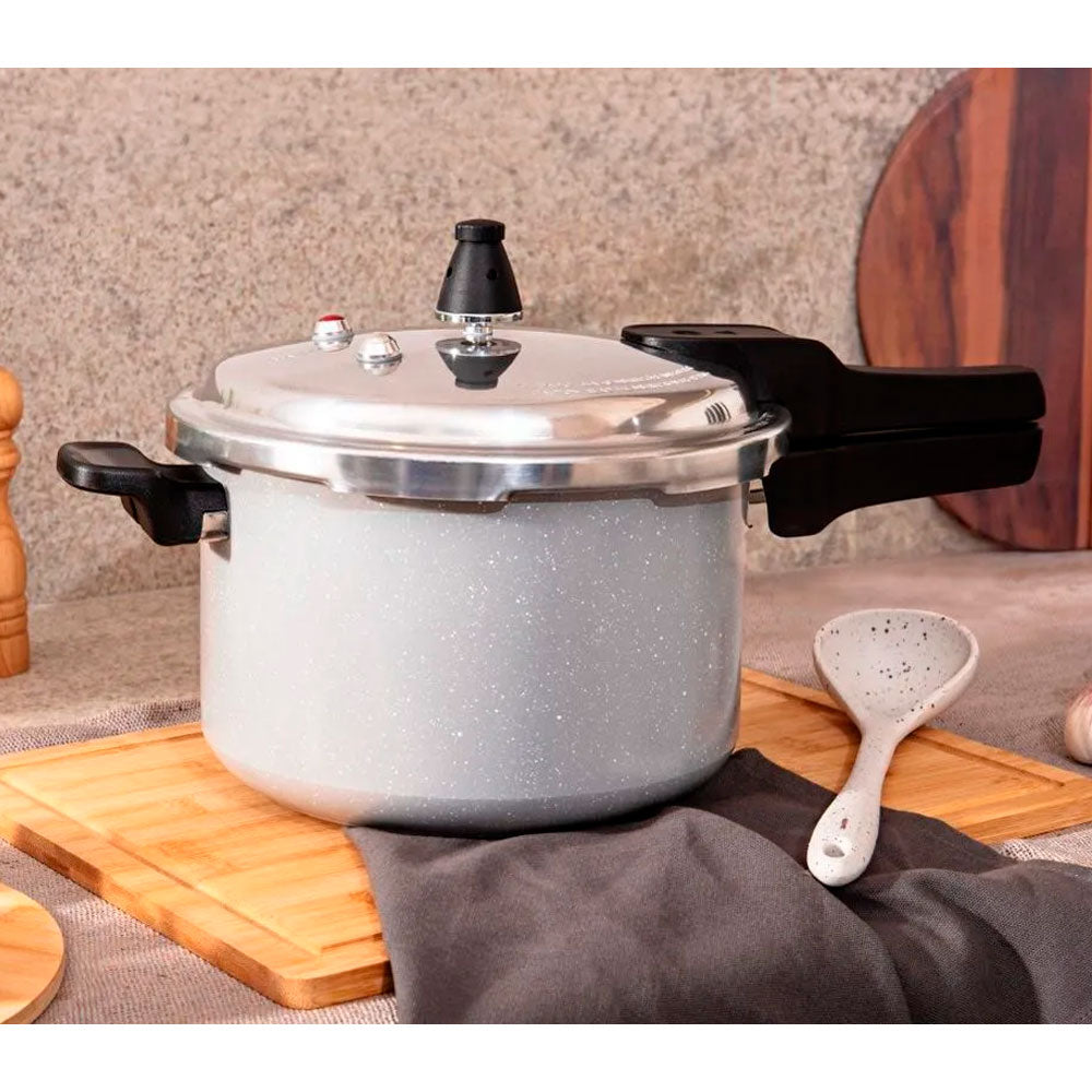 Panela de Pressão Super Indução 4,2L Cinza Ceramic Life Brinox