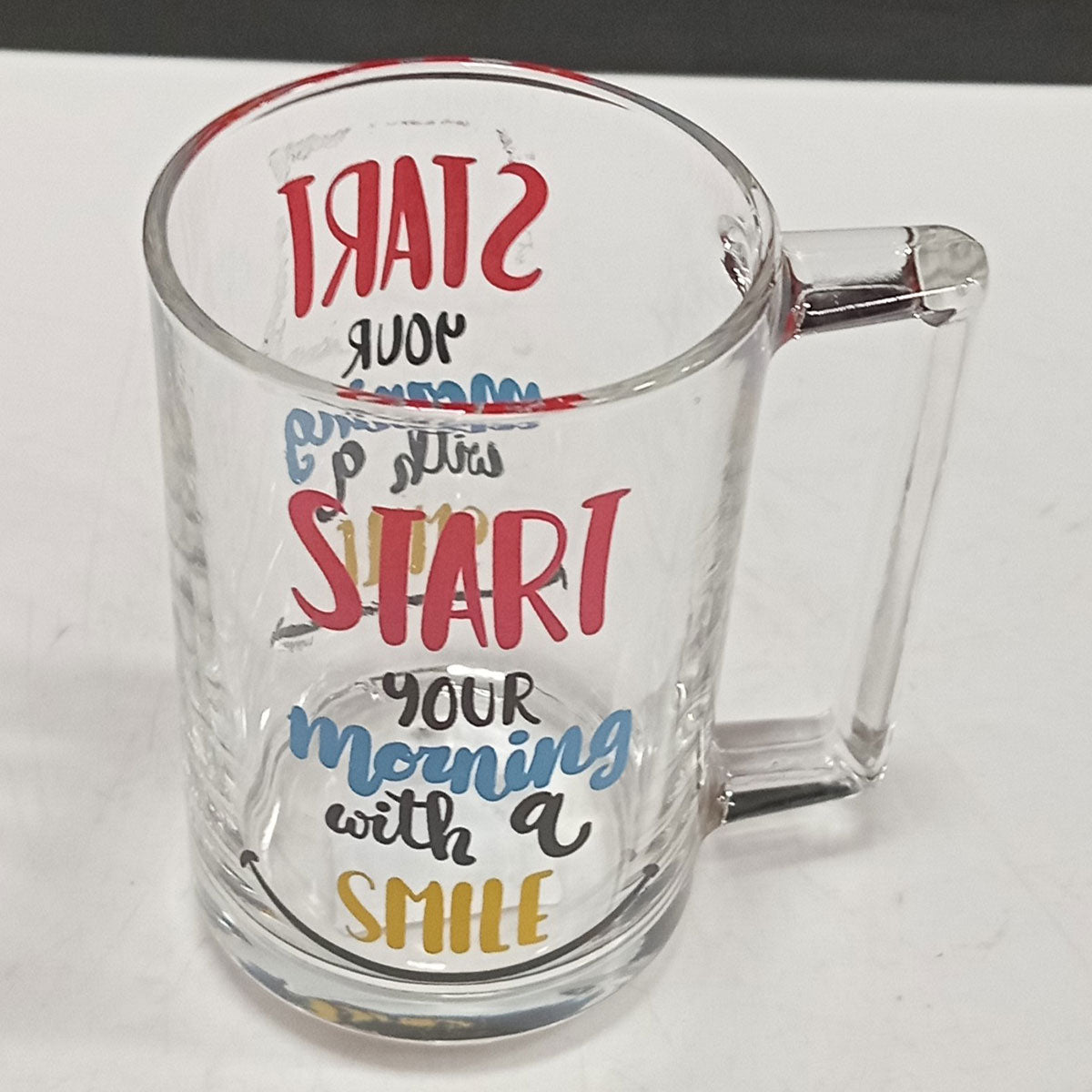 Caneca Luminarc A La Bonne Vidro Temperado 320ml Transparente