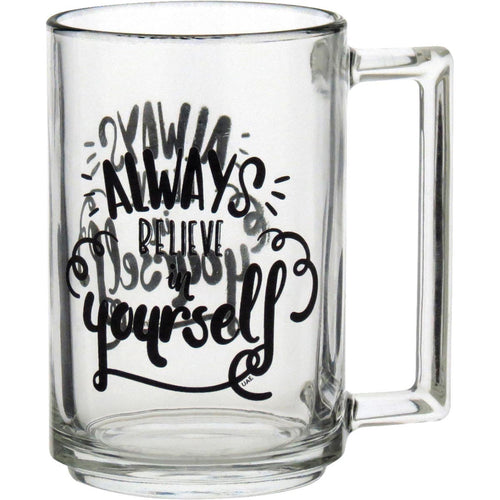 Caneca Luminarc A La Bonne Vidro Temperado 320ml Transparente 11cm