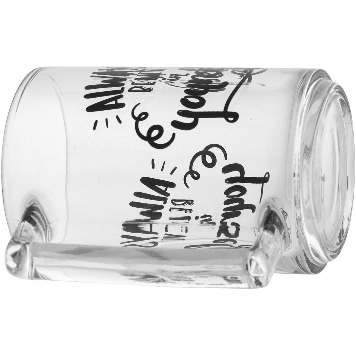 Caneca Luminarc A La Bonne Vidro Temperado 320ml Transparente 11cm