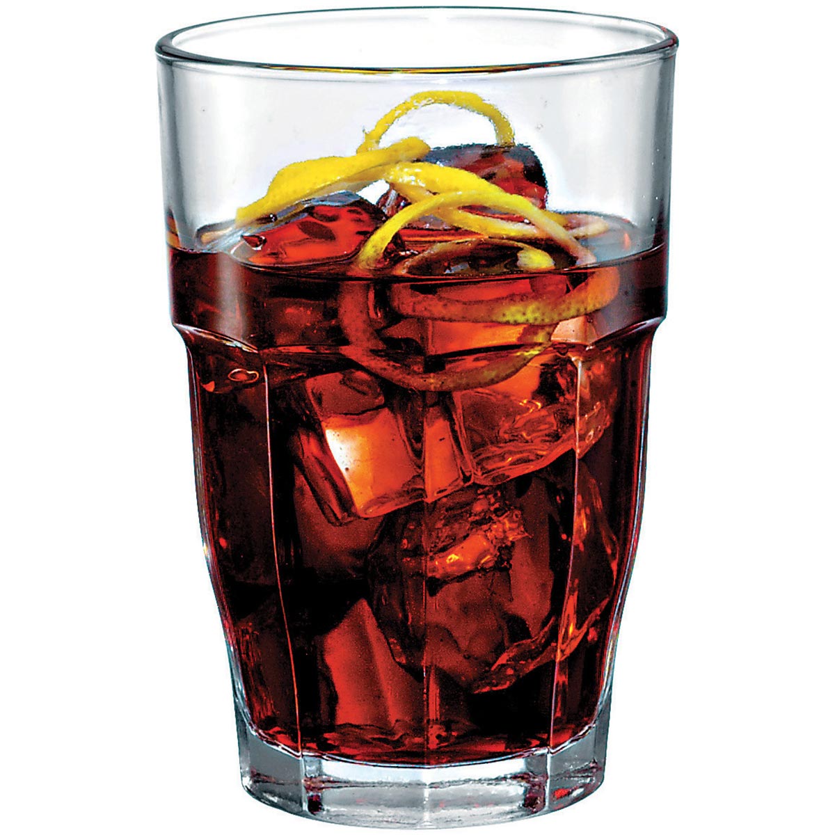 Copo Long Drink Bormioli Rocco Rock Bar Vidro Temperado 370ml Transparente