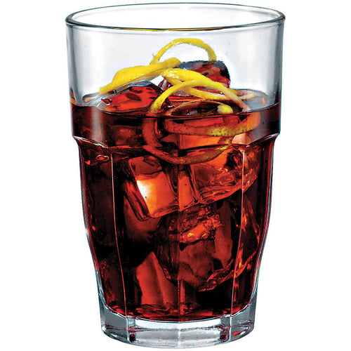 Copo Long Drink Bormioli Rocco Rock Bar Vidro Temperado 370ml Transparente