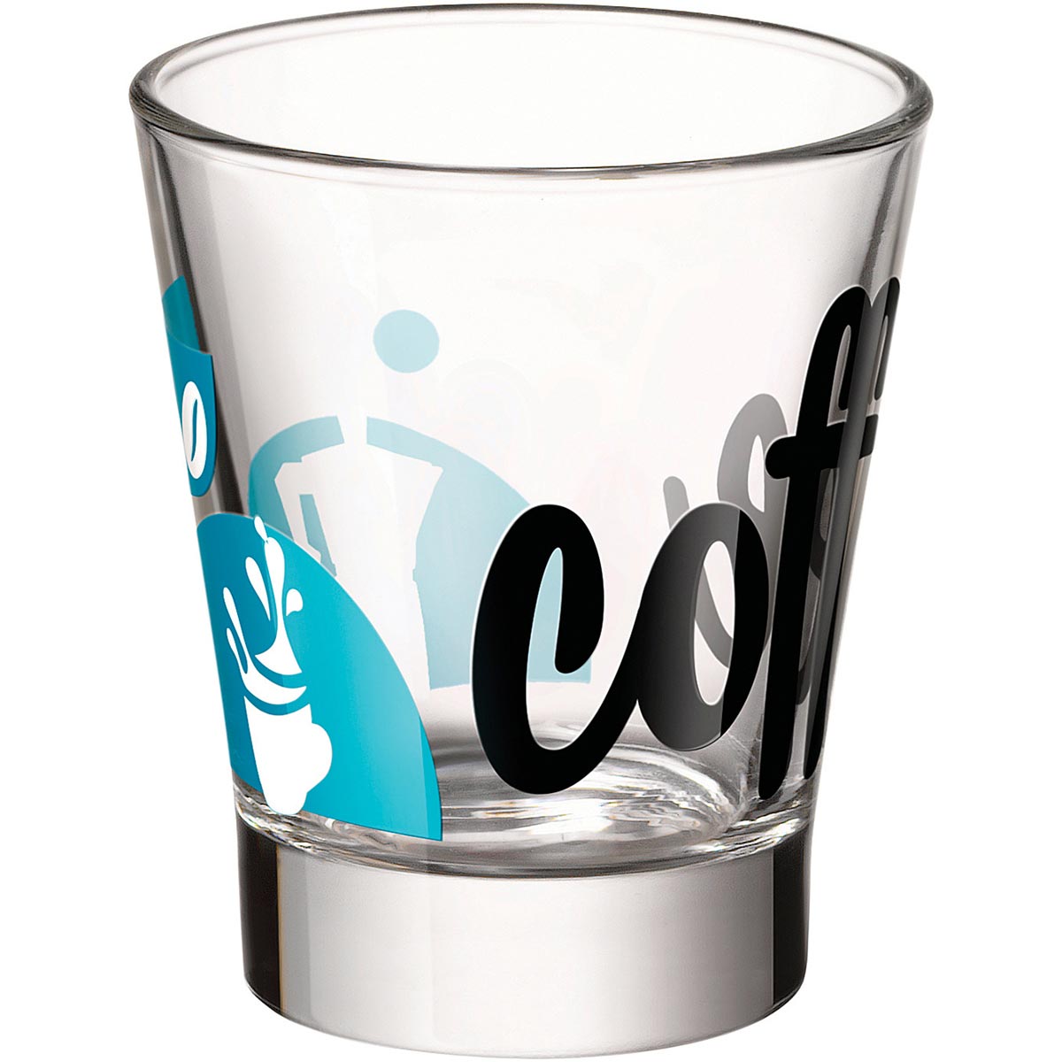 Jogo de Copos de Café Bormioli Rocco Caffeino Vidro 80ml Sortidos