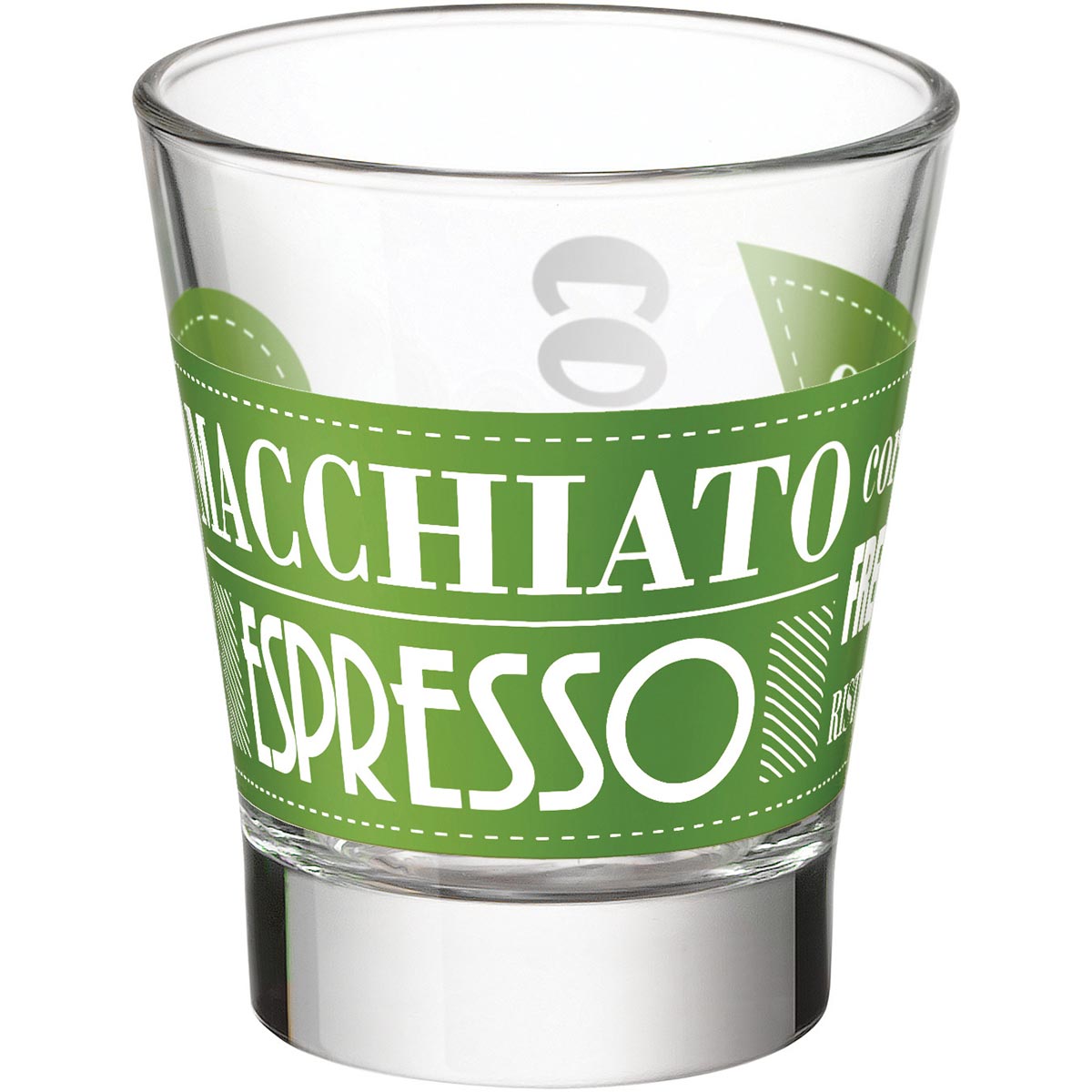 Jogo de Copos de Café Bormioli Rocco Caffeino Vidro 80ml Sortidos