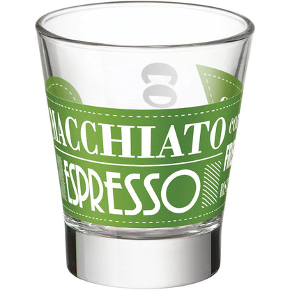 Jogo de Copos de Café Bormioli Rocco Caffeino Vidro 80ml Sortidos