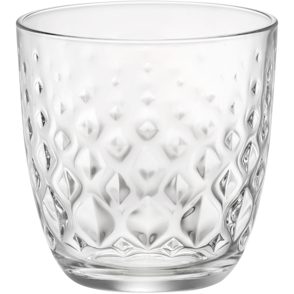 Copo de Vidro Bormioli Rocco Glit 295ml Transparente 9x9x9cm