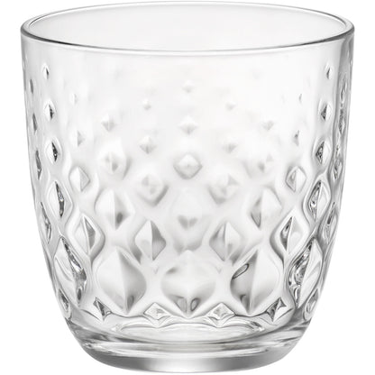 Copo de Vidro Bormioli Rocco Glit 295ml Transparente 9x9x9cm