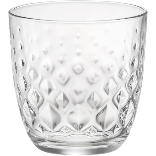 Copo de Vidro Bormioli Rocco Glit 295ml Transparente 9x9x9cm