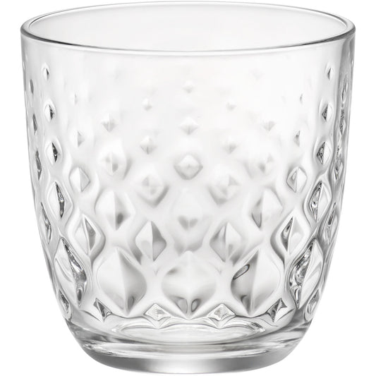 Copo de Vidro Bormioli Rocco Glit 295ml Transparente 9x9x9cm