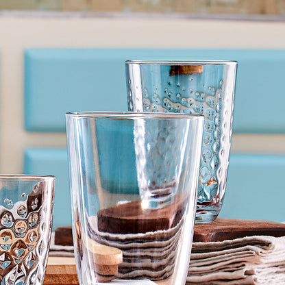 Copo Long Drink Bormioli Rocco 395ml Vidro Transparente 6 Peças