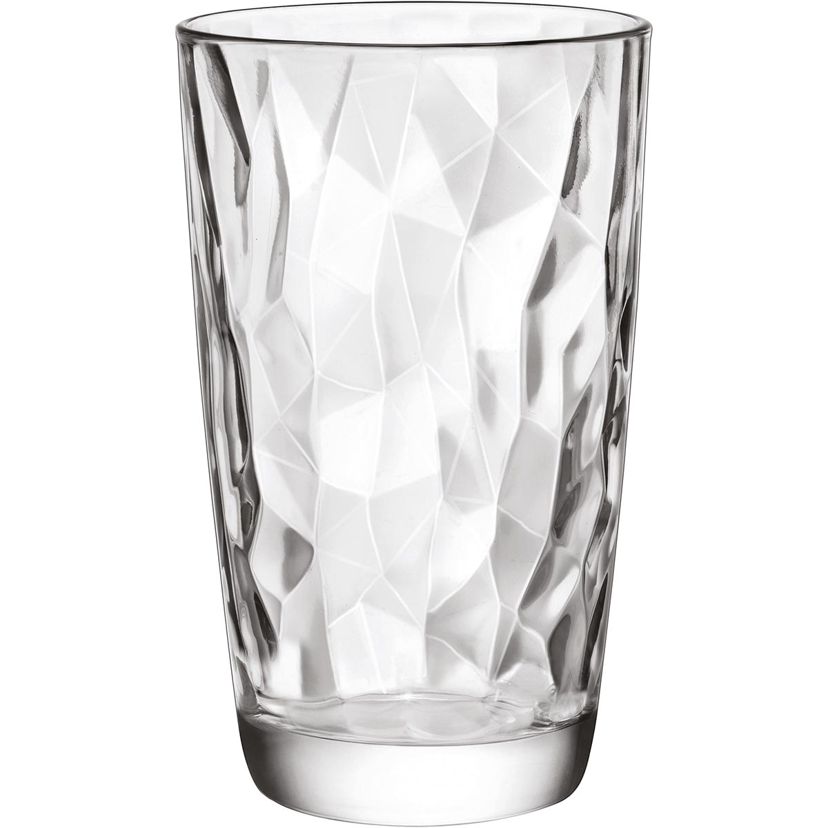 Copo Long Drink Bormioli Rocco Diamond Vidro 470ml Transparente 14x9cm