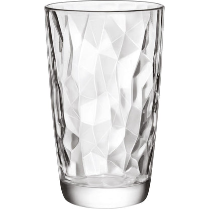 Copo Long Drink Bormioli Rocco Diamond Vidro 470ml Transparente 14x9cm