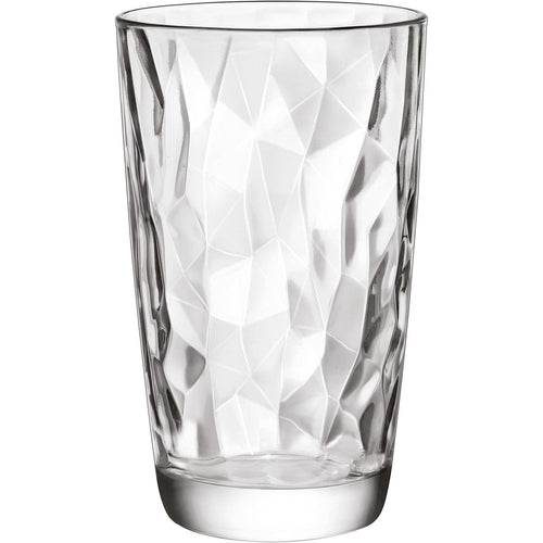 Copo Long Drink Bormioli Rocco Diamond Vidro 470ml Transparente 14x9cm