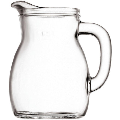 Jarra de Vidro Bormioli Rocco Bistrot 500ml Transparente 14x10cm