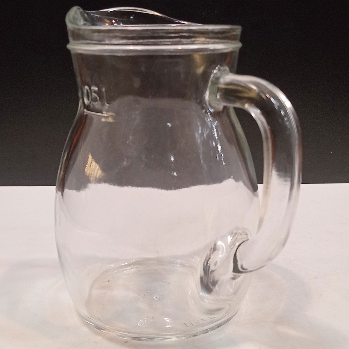Jarra de Vidro Bormioli Rocco Bistrot 500ml Transparente 14x10cm