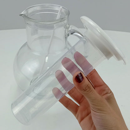 Jarra de Vidro Bormioli Rocco Kufra 2L Transparente com Bico Antiderrame