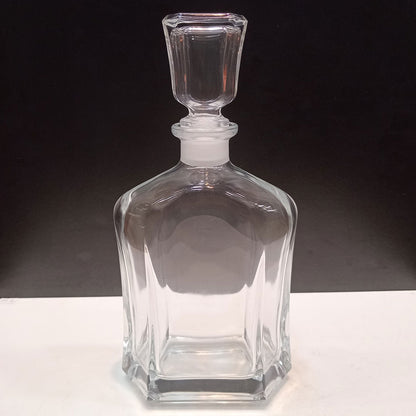 Garrafa de Uísque Bormioli Rocco Capitol 780ml Vidro Transparente 27x14cm