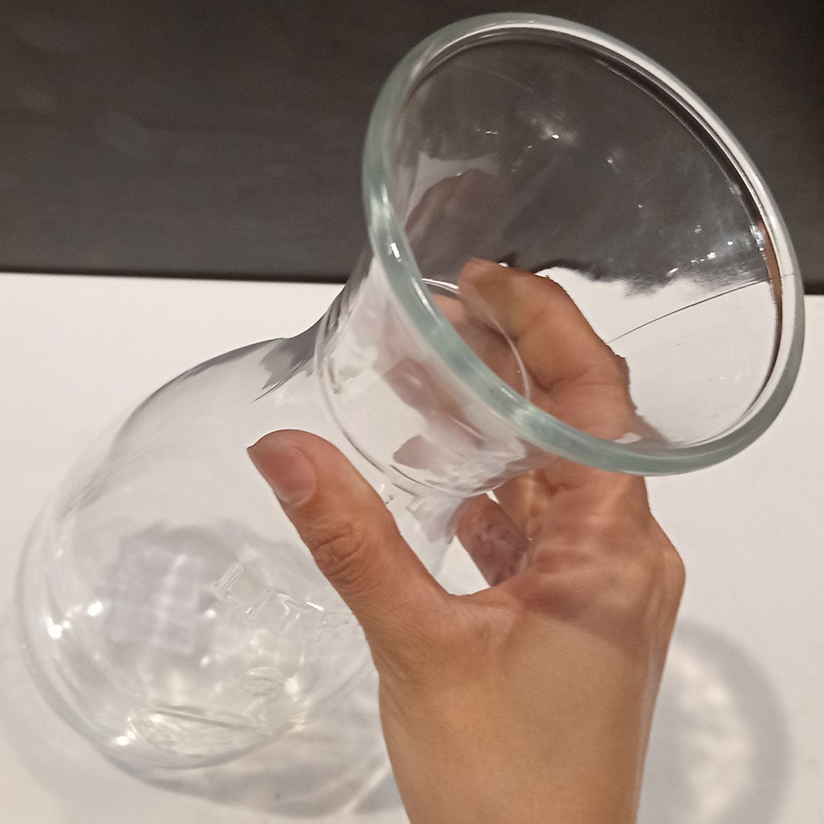 Jarra de Vidro Bormioli Rocco Misura 1L Transparente com Bico Antiderrame