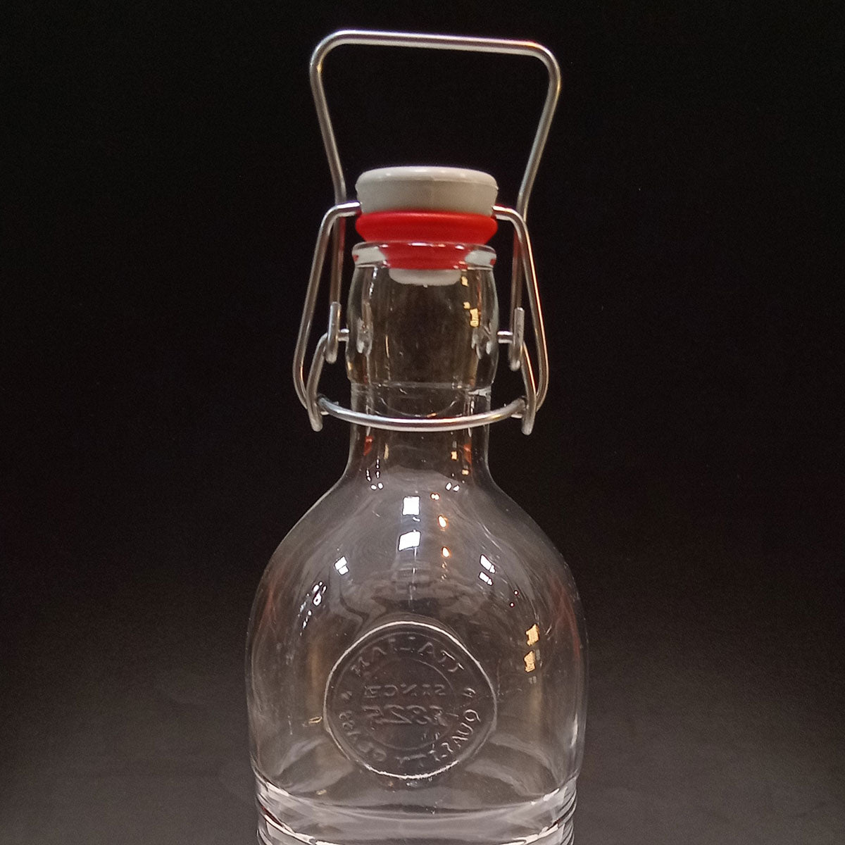 Garrafa de Vidro Bormioli Rocco Officina 1825 1,2L Transparente com Tampa