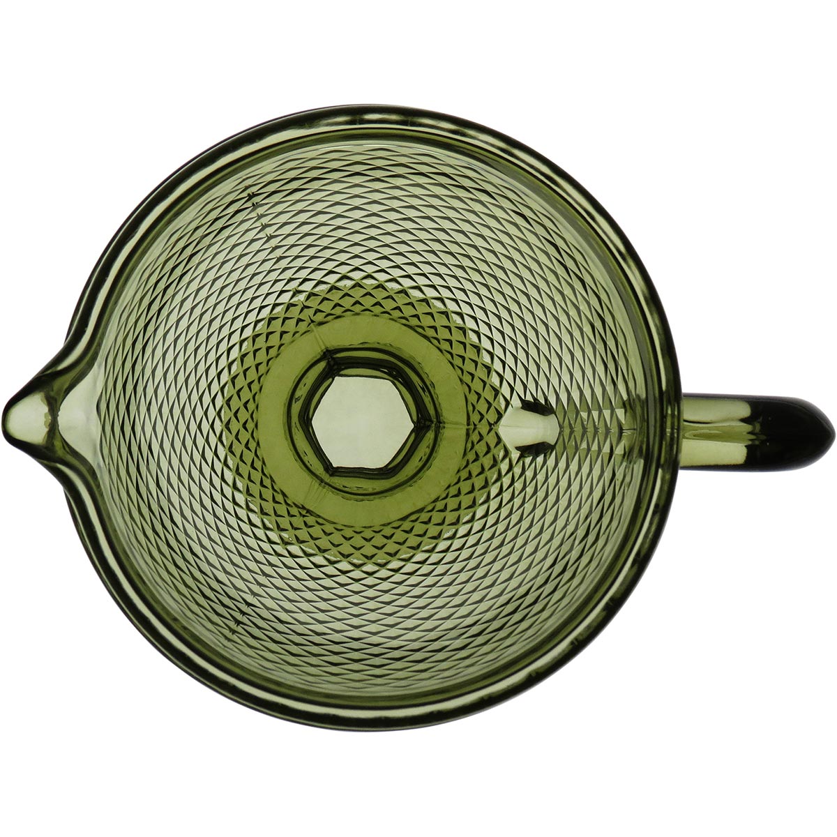 Jarra de Vidro Verde Imperial 1L 20x20x15cm Antiderrame