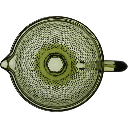 Jarra de Vidro Verde Imperial 1L 20x20x15cm Antiderrame