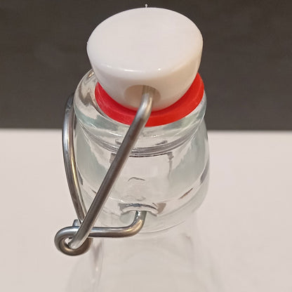 Garrafa de Vidro Bormioli Rocco Swing 500ml Transparente com Tampa