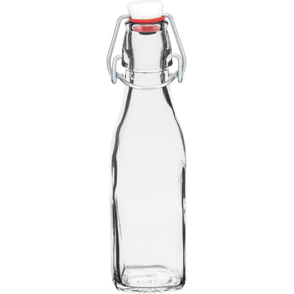 Garrafa de Vidro Bormioli Rocco Swing 250ml Transparente 21x6x6cm