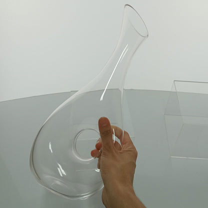 Jarra de Vidro Transparente 1,2L Wagon 37x15cm com Bico Antiderrame