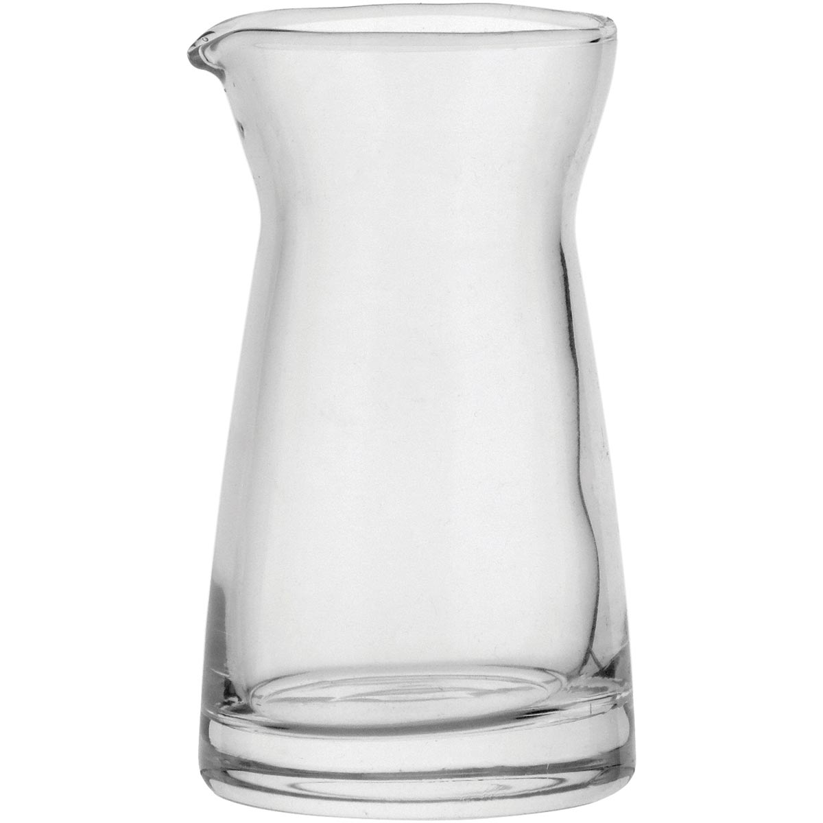 Mini Jarra de Vidro Transparente 80ml 9,9x5,5cm - Ideal para Sucos e Molhos