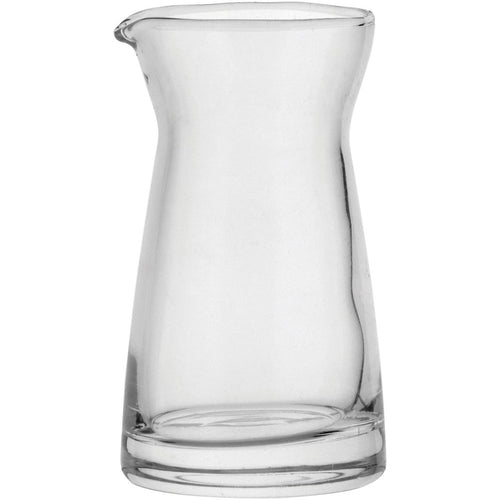 Mini Jarra de Vidro Transparente 80ml 9,9x5,5cm - Ideal para Sucos e Molhos