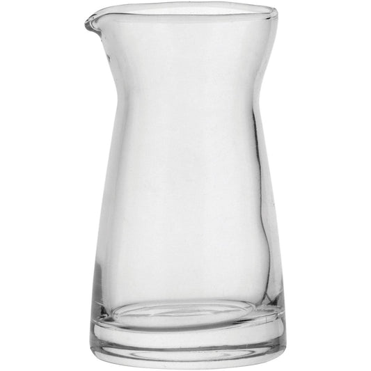 Mini Jarra de Vidro Transparente 80ml 9,9x5,5cm - Ideal para Sucos e Molhos