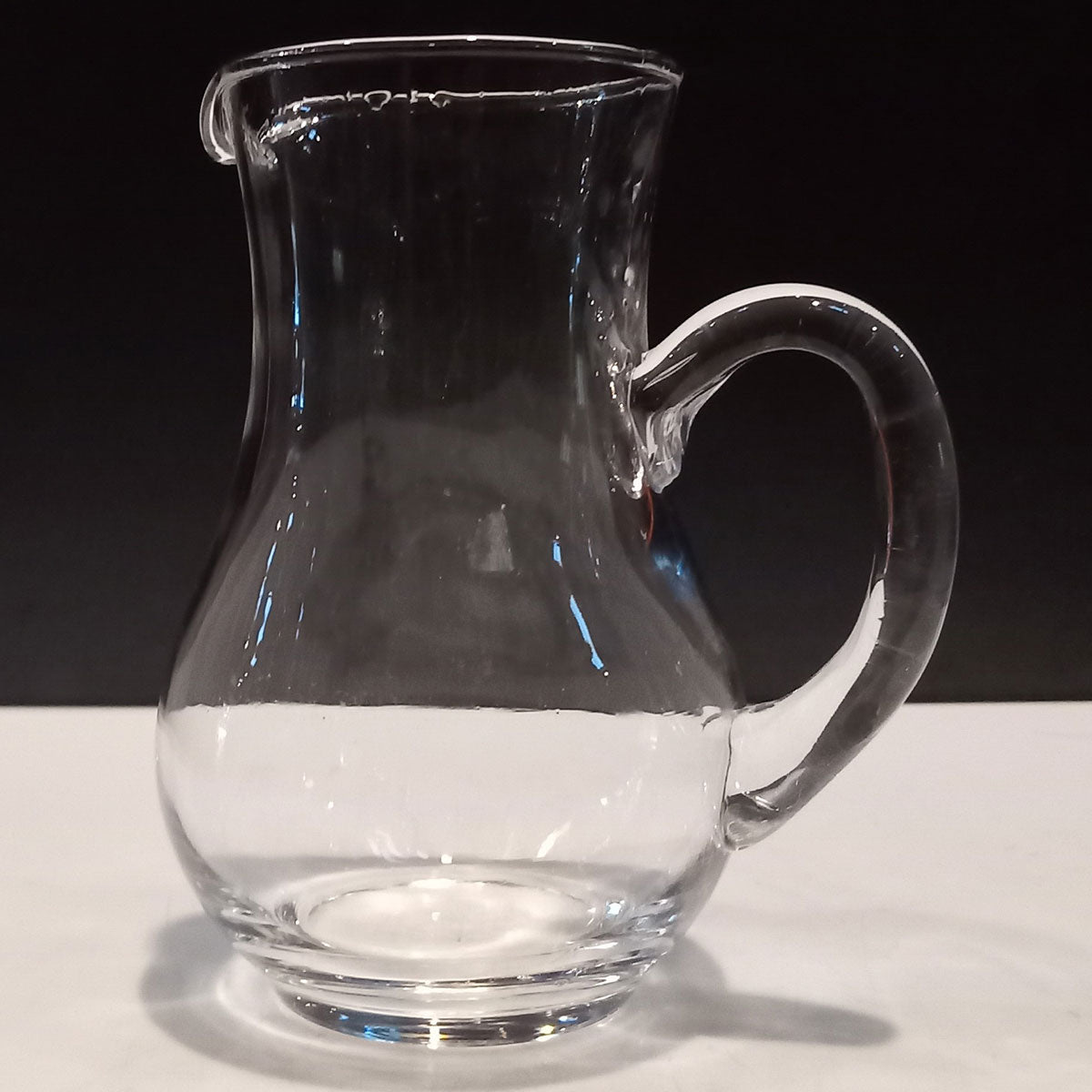 Mini Jarra de Vidro 500ml Transparente 15x12x9cm para Sucos e Molhos