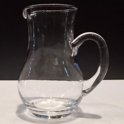 Mini Jarra de Vidro 500ml Transparente 15x12x9cm para Sucos e Molhos