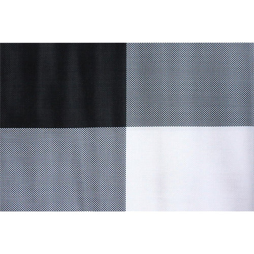 Conjunto 4 Lugares Americanos PVC Cinza 45x30cm Premier