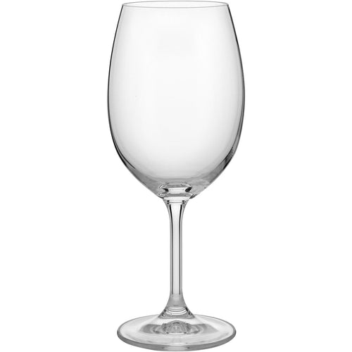 Conjunto 6 Taças de Água Bohemia Lara Cristal 450ml Transparente 21x9cm