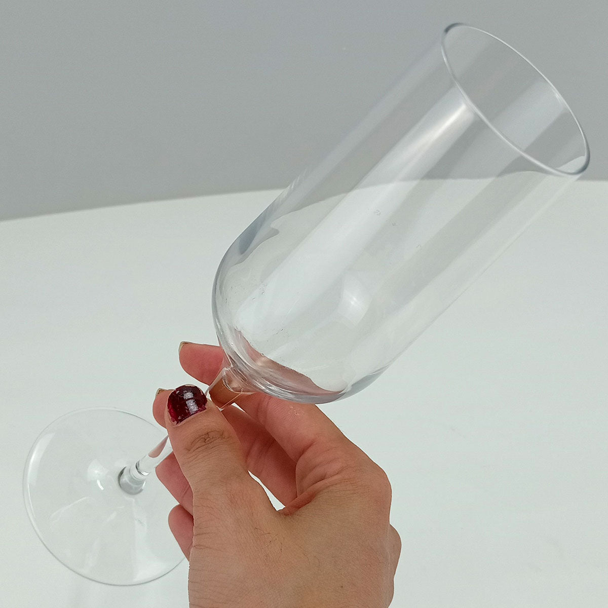 Conjunto 6 Taças de Champanhe Bormioli Rocco Electra Cristal 240ml Transparente