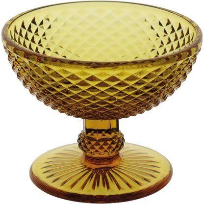 Conjunto 6 Taças Coquetel Coupe Imperial Vidro Âmbar 150ml 10cm